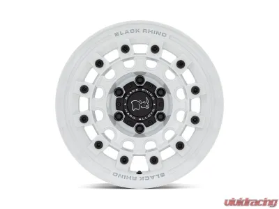 Black Rhino Fuji Wheel 17x9 5x5 -12mm Gloss White - BR004WX17905012N