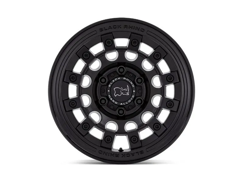 ファッション特集 17x8 Wheel Fuji Rhino Black 6x5.5 Black Matte 20mm その他