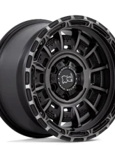 Black Rhino Legion Wheel 20x10 5x127 | 5x5 -18mm Matte Black Gray Tint                                     - BR002MA20105018N - Image 6