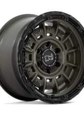 Black Rhino Legion Wheel 17x9 6x5.5 0mm Olive Drab Green w/Black Lip                                     - BR002EB17906800 - Image 6