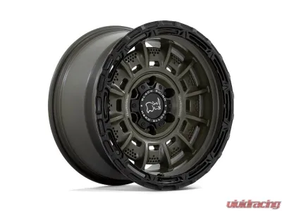 Black Rhino Legion Wheel 17x9 6x5.5 0mm Olive Drab Green w/Black Lip - BR002EB17906800