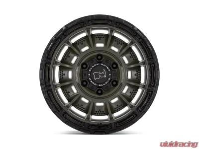 Black Rhino Legion Wheel 17x9 6x5.5 0mm Olive Drab Green w/Black Lip - BR002EB17906800