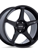 MOTEGI Racing MR159 Battle V Wheel 17x8.5 5x100 30mm Blackbird Metallic                                     - MR159BX17855M30 - Image 3
