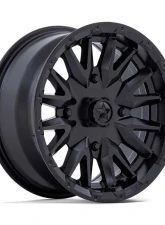 MSA Offroad M49 Creed Wheel 24x7 4x110 0mm Matte Black                                     - MA049MX24704000 - Image 3