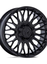 MSA Offroad M50 Clubber Wheel 24x7 4x137/4x156 0mm Gloss Black                                     - MA050BX24704A00 - Image 3