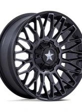 MSA Offroad M50 Clubber Wheel 24x7 4x137/4x156 0mm Matte Black Ddt                                     - MA050MT24704A00 - Image 3