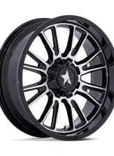 MSA Offroad M51 Thunderlips Wheel 15x7 5x114.3 10mm Gloss Black Machined                                     - MA051BD15701210 - Image 3