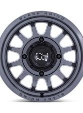 Black Rhino Rapid UTV Wheel 15x7 4x137 10mm Gloss Gunmetal                                     - BU001AX15704810 - Image 3