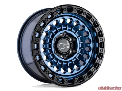 Black Rhino Sentinel Wheel 20x9.5 8x170 12mm Cobalt Blue w/Black Ring - 2095STN128170U25
