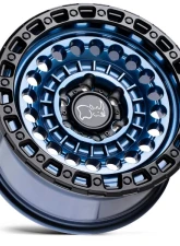 Black Rhino Sentinel Wheel 20x9.5 8x170 12mm Cobalt Blue w/Black Ring                                     - 2095STN128170U25 - Image 2