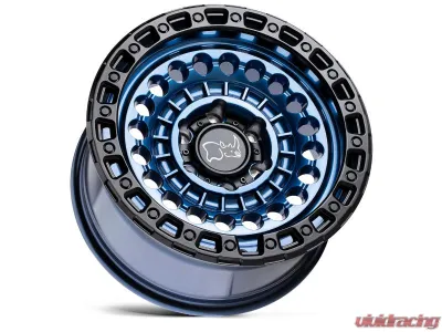 Black Rhino Sentinel Wheel 20x9.5 8x170 12mm Cobalt Blue w/Black Ring - 2095STN128170U25