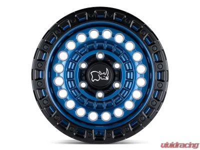 Black Rhino Sentinel Wheel 20x9.5 8x170 12mm Cobalt Blue w/Black Ring - 2095STN128170U25