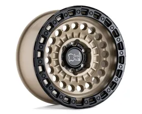 Black Rhino Sentinel Wheel 17x8.5 8x6.5 0mm Desert Sand w/Black Ring