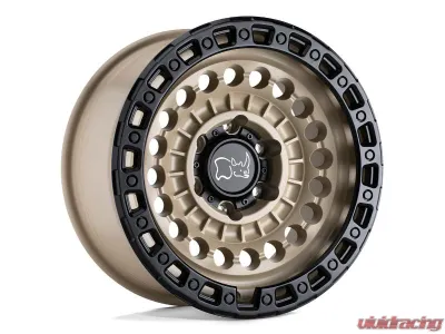 Black Rhino Sentinel Wheel 20x9.5 8x170 -18mm Desert Sand w/Black Ring - 2095STN-88170D25