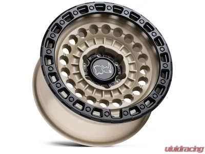 Black Rhino Sentinel Wheel 20x9.5 8x170 -18mm Desert Sand w/Black Ring - 2095STN-88170D25