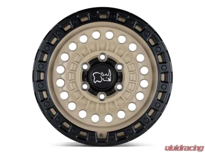 Black Rhino Sentinel Wheel 20x9.5 8x170 -18mm Desert Sand w/Black Ring - 2095STN-88170D25
