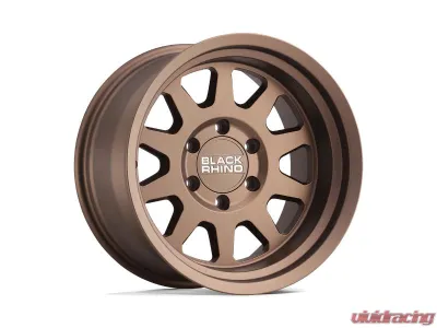 Black Rhino Stadium Wheel 17x8.5 6x4.5 0mm Matte Bronze - 1785SDM006114Z76A