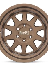 Black Rhino Stadium Wheel 17x8.5 6x4.5 0mm Matte Bronze                                     - 1785SDM006114Z76A - Image 3