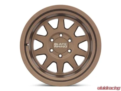 Black Rhino Stadium Wheel 17x8.5 6x4.5 0mm Matte Bronze - 1785SDM006114Z76A