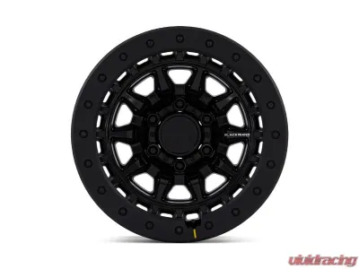 Black Rhino BR016 Tusk Wheel 17x8.5 6x139.7 -10mm Gloss Black - BR016BX17856810N