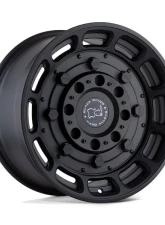 Black Rhino Warthog Wheel 17x8.5 5x127 | 5x5 0mm Matte Black                                     - 1785WHG005127M71 - Image 3
