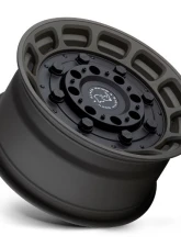 Black Rhino Warthog Wheel 17x8.5 6x5.5 -18mm Matte Olive Dab Green w/Black Center                                     - 1785WHG-86140N12 - Image 2