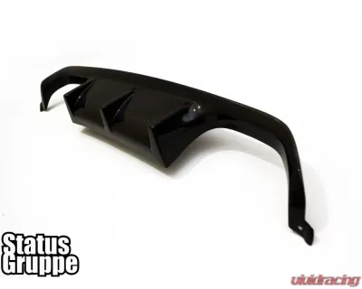 Status Gruppe FRP Finned Style Rear Diffuser with Bumper extension BMW F80/82/83 M3 | M4 2015-2019 - SGTBMWF80/82/83DFEFRP