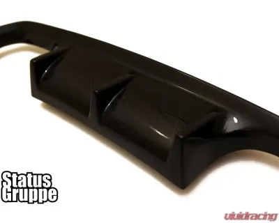 Status Gruppe FRP Finned Style Rear Diffuser with Bumper extension BMW F80/82/83 M3 | M4 2015-2019 - SGTBMWF80/82/83DFEFRP