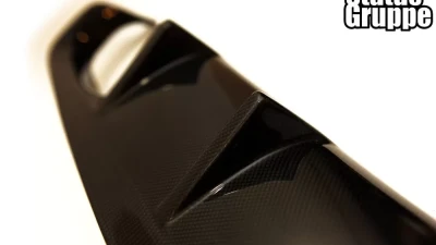 Status Gruppe FRP Finned Style Rear Diffuser with Bumper extension BMW F80/82/83 M3 | M4 2015-2019                                     - SGTBMWF80/82/83DFEFRP - Image 13