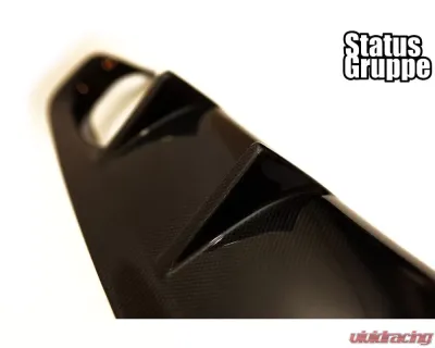 Status Gruppe FRP Finned Style Rear Diffuser with Bumper extension BMW F80/82/83 M3 | M4 2015-2019 - SGTBMWF80/82/83DFEFRP