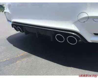 Status Gruppe FRP Finned Style Rear Diffuser with Bumper extension BMW F80/82/83 M3 | M4 2015-2019 - SGTBMWF80/82/83DFEFRP