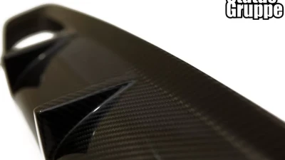 Status Gruppe FRP Finned Style Rear Diffuser with Bumper extension BMW F80/82/83 M3 | M4 2015-2019                                     - SGTBMWF80/82/83DFEFRP - Image 5