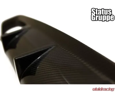 Status Gruppe FRP Finned Style Rear Diffuser with Bumper extension BMW F80/82/83 M3 | M4 2015-2019 - SGTBMWF80/82/83DFEFRP