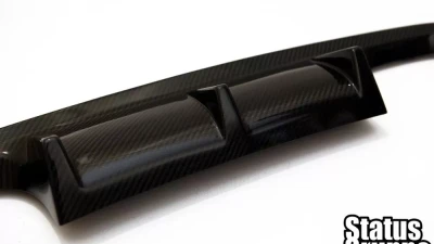 Status Gruppe FRP Finned Style Rear Diffuser with Bumper extension BMW F80/82/83 M3 | M4 2015-2019                                     - SGTBMWF80/82/83DFEFRP - Image 9