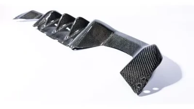 Status Gruppe 2x2 Carbon Fiber Finned Style Rear Diffuser BMW F87 M2 | M2 Comp 2014-2016                                     - SGF87M2FRD2X2CF-2 - Image 7