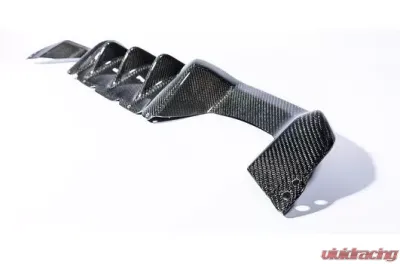 Status Gruppe 2x2 Carbon Fiber Finned Style Rear Diffuser BMW F87 M2 | M2 Comp 2014-2016 - SGF87M2FRD2X2CF-2