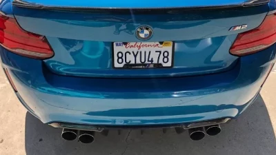 Status Gruppe 2x2 Carbon Fiber Finned Style Rear Diffuser BMW F87 M2 | M2 Comp 2014-2016                                     - SGF87M2FRD2X2CF-2 - Image 5