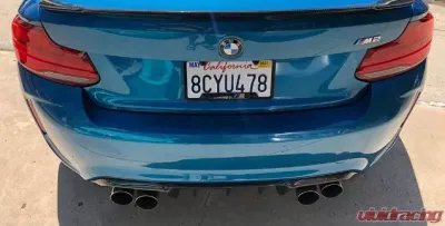 Status Gruppe 2x2 Carbon Fiber Finned Style Rear Diffuser BMW F87 M2 | M2 Comp 2014-2016 - SGF87M2FRD2X2CF-2