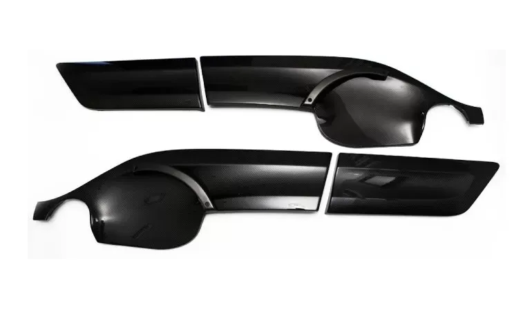 Status Gruppe 1x1 CF CSL Door Panel Inserts & Alcantara Handles BMW E46 Coupe 2001-2006 - SGTE46CSLDP1x1ALC