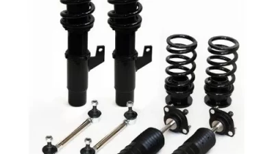 Status Gruppe SRS Coilover Kit w/ Camber Plate BMW E46 M3 2001-2006                                     - SGTE46M3SRSCPSWC - Image 2