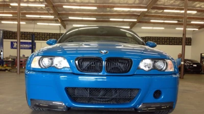 Status Gruppe CSL Style Front Bumper w/ Intake Grill & 2x2 CF splitters BMW E46 M3 2001-2006                                     - E46M3CSLBSV2x2Y-1 - Image 13