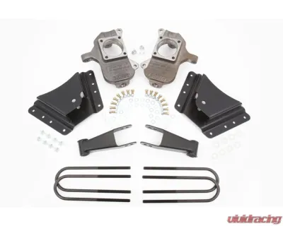McGaughys Suspension 2"-3" Adjustable Rear Lowering Kit for 2002-2010 GM 3500 Dually - 33075