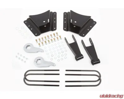 McGaughys Suspension 2"-3" Adjustable Rear Lowering Kit for 2002-2010 GM 3500 Dually Trucks - 33076
