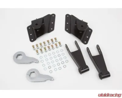 McGaughys Suspension 2" | 3"-5" Adjustable Rear Lowering Kit for GM 2500/3500 Trucks 2002-2010 - 33080