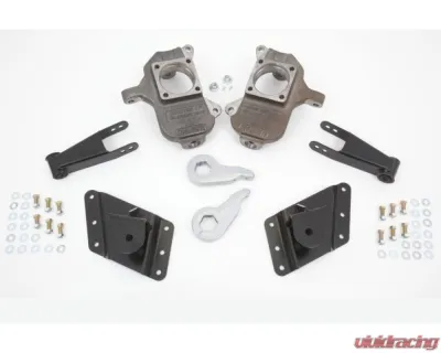 McGaughys Suspension 3"-4"/3"-5" Adjustable Lowering Kit for GM 2500/3500 Trucks 2002-2010 - 33081