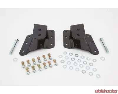 McGaughys Suspension 2"-3" Adjustable Drop Hangers for GM Trucks 1999-2004 - 33087