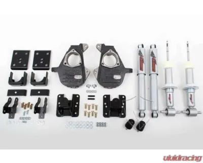 McGaughys Suspension 3"/5", 4"/6", 5"/7" Adjustable Lowering Kit for 2007-2013 GM 1500 Trucks - 34070