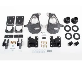 McGaughys Suspension Adjustable Drop Kit for Chevrolet Silverado 1500 2WD 14-15
