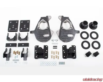 McGaughys Suspension Adjustable Drop Kit for Chevrolet Silverado 1500 2WD 14-15 - 34160