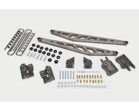 McGaughys Suspension Traction Bar Kit for GM 1500 Trucks 1999-2013, Raw Metal Finish